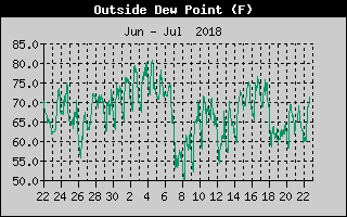 Outside Dewpoint History
