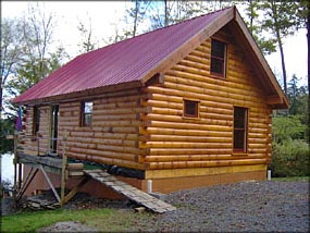 Click to visit Log Home Photo Gallery